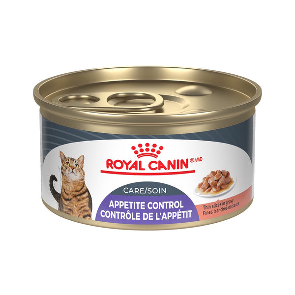 SOIN CONTRÔLE DE L'APPÉTIT FINES TRANCHES EN SAUCE – nourriture en conserve pour chats, 85 g, (3 oz)