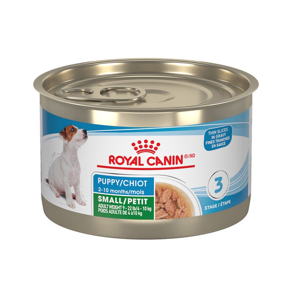 PETIT CHIOT TRANCHES EN SAUCES - nourriture en conserve pour chiots, 145 g (5.1 oz)