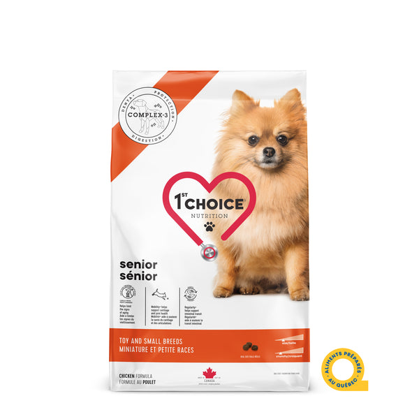Nourriture pour chien, sénior, miniature et petite races - poulet