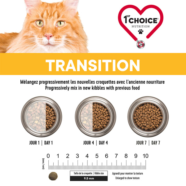 Nourriture pour chat, mature et moins actif - poulet - Animatout