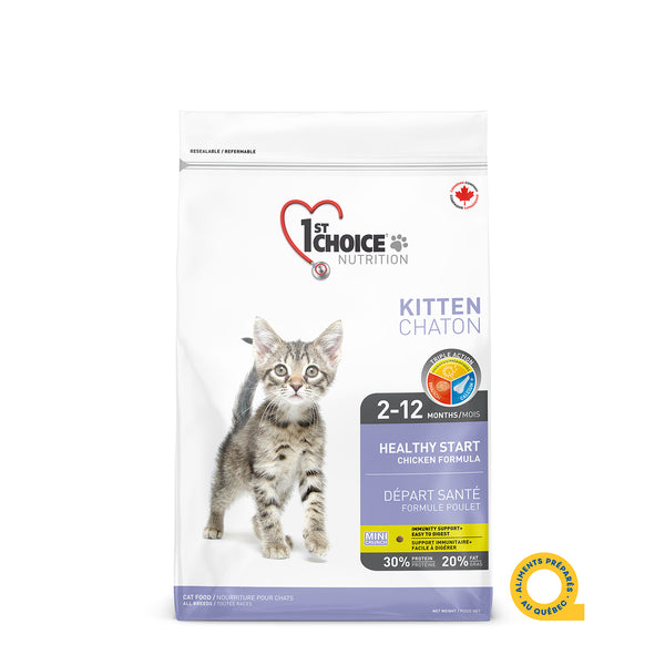 Nourriture pour chaton, départ santé - poulet