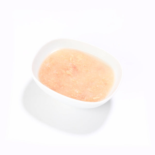 Nourriture humide pour chat HQS Hydration Help - recette de saumon au bouillon 50g