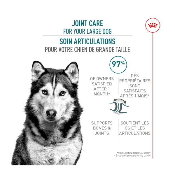 GRAND SOINS DES ARTICULATIONS – nourriture sèche pour chiens, 13.6 kg, (30 lb)