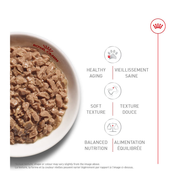 INSTINCTIF 7+ FINES TRANCHES EN SAUCE – nourriture en conserve pour chats, 85 g, (3 oz)