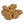 Gâteries pour chien, sans grains, biscuits en vrac bacon et pommes