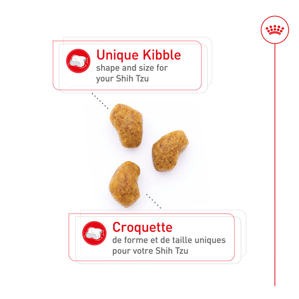 SHIH TZU ADULTE – nourriture sèche pour chiens