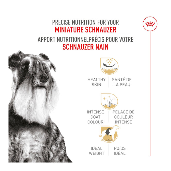 SCHNAUZER NAIN ADULTE – nourriture sèche pour chiens, 4.5 kg, (10 lb)
