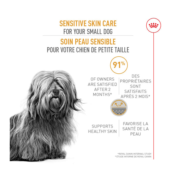 PETIT SOIN PEAU SENSIBLE – nourriture sèche pour chiens, 5.9 kg, (13 lb)