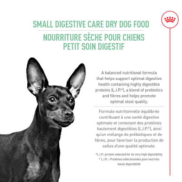 PETIT SOIN DIGESTIF – nourriture sèche pour chiens