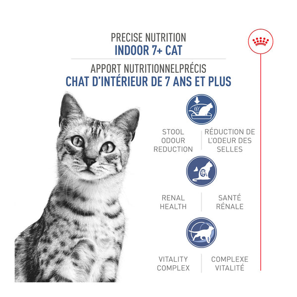 ADULTE INTÉRIEUR 7+ – nourriture sèche pour chats