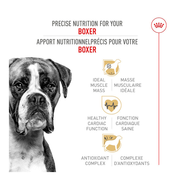 BOXER ADULTE – nourriture sèche pour chiens, 13.6 kg, (30 lb)
