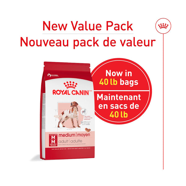 MOYEN ADULTE – nourriture sèche pour chiens
