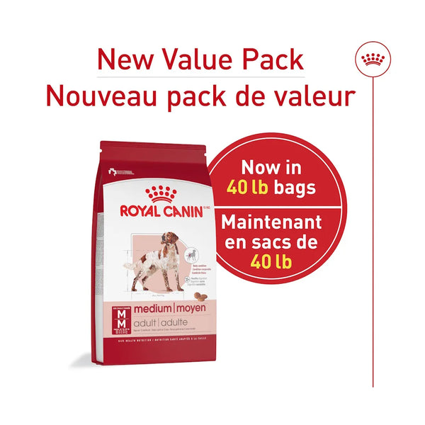 MOYEN ADULTE – nourriture sèche pour chiens