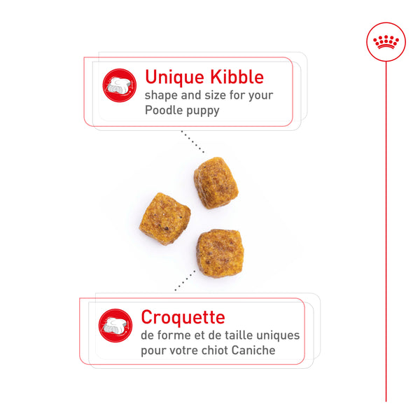 CHIOT CANICHE – nourriture sèche pour chiots, 1.1 kg, (2.5 lb)