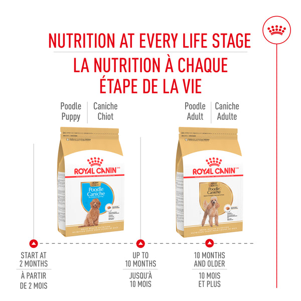 CHIOT CANICHE – nourriture sèche pour chiots, 1.1 kg, (2.5 lb)