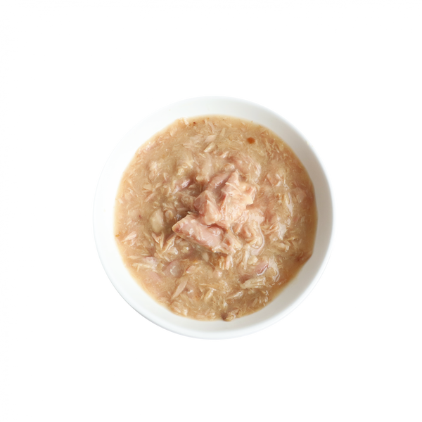 Repas gourmand au lait de chèvre, thon et saumon pour chats 70 g