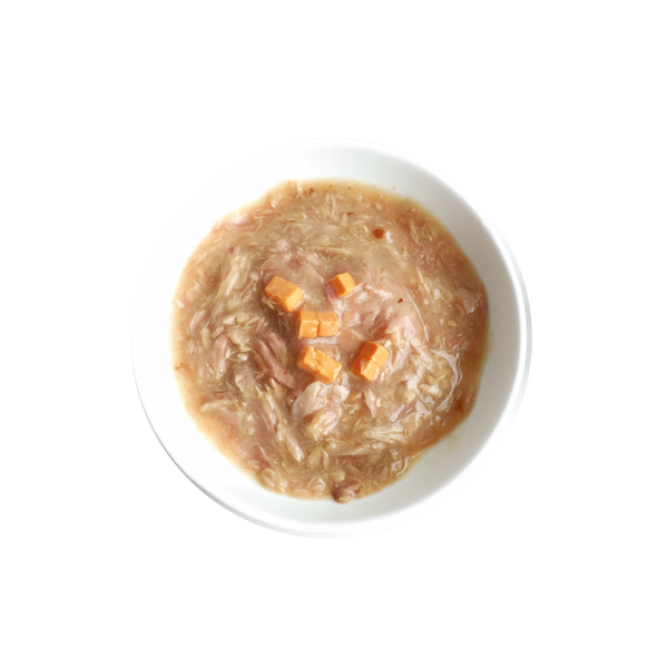 Repas gourmand au lait de chèvre, thon et fromage pour chats 70 g
