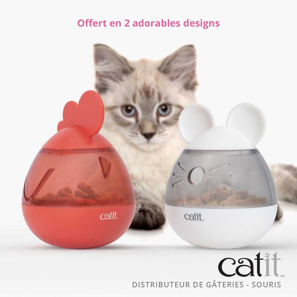 Distributeur de gâteries pour chats  Catit PIXI, coq