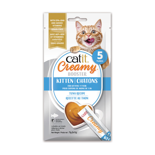 Gâteries pour chat booster thon chaton paquet 5
