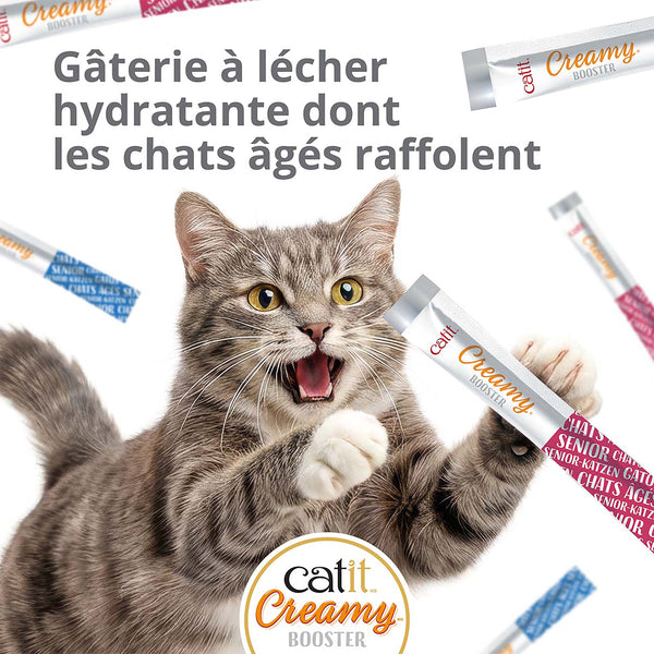 Gâteries pour chat booster poulet senior paquet 5