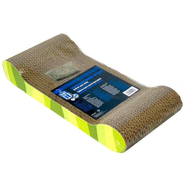 Griffoir en carton pour chats Catit Style avec herbe à chat, Jungle
