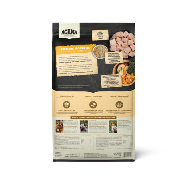 Nourriture pour chien Classique Prairie Poultry