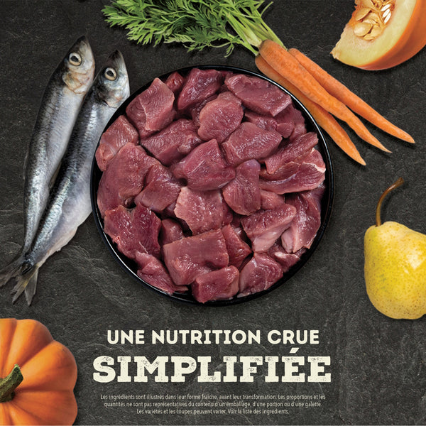 Nourriture pour chien lyophilisées au canard - Morceaux 227 g