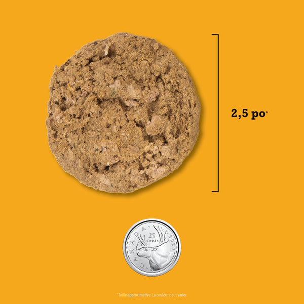 Nourriture pour chien lyophilisées au poulet - Galettes 397 g