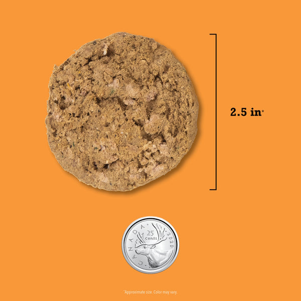 Nourriture pour chien lyophilisées à la dinde - Galettes 397 g