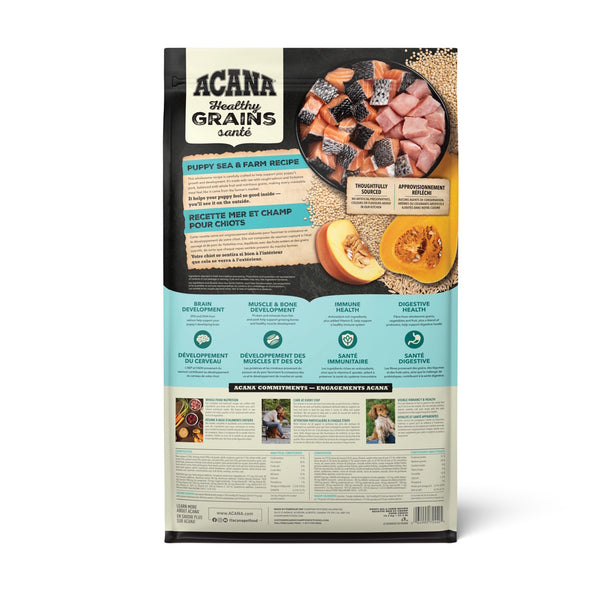Nourriture pour chiot Grains santé  mer et champ 1,8 kg