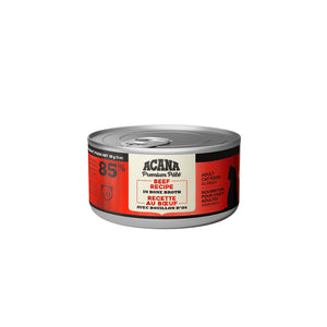 Nourriture pour chat bœuf avec bouillon d'os - Animatout