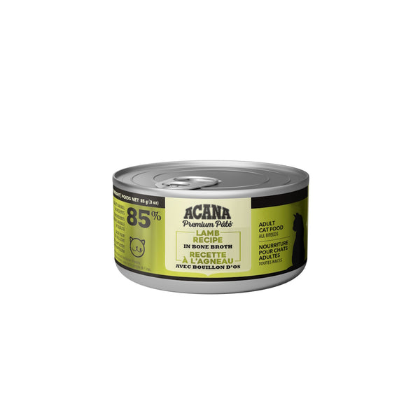 Nourriture pour chat agneau avec bouillon d'os - Animatout