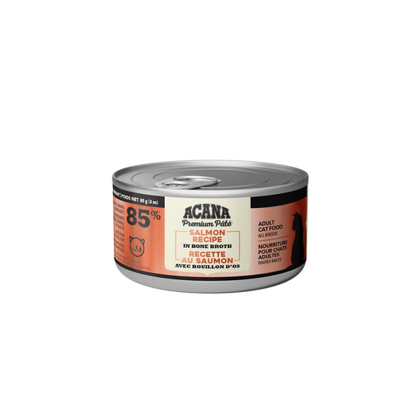 Nourriture pour chat saumon avec bouillon d'os - Animatout