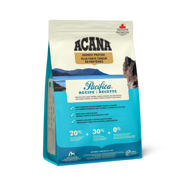 Nourriture pour chien Pacifica Protéines+