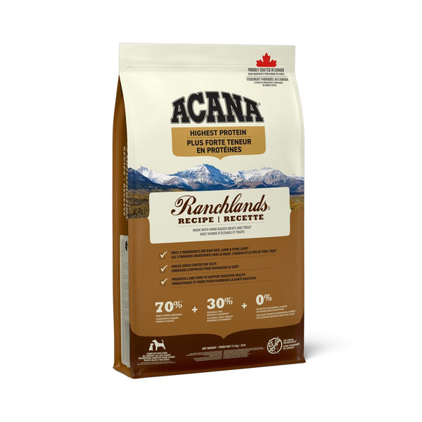 Nourriture pour chien Ranchlands Protéines+