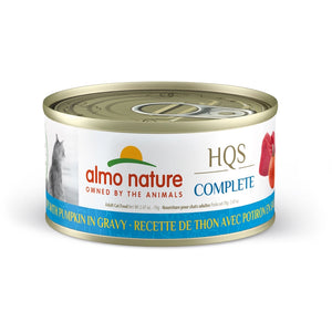 Nourriture humide pour chat HQS Complete - thon et citrouille en sauce - Animatout