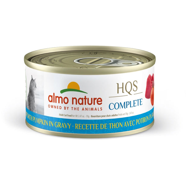 Nourriture humide pour chat HQS Complete - thon et citrouille en sauce - Animatout