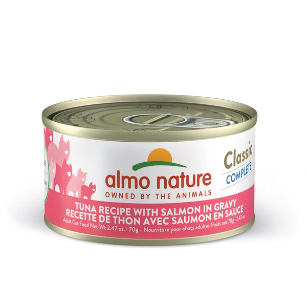 Nourriture humide pour chat Classic Complete - thon avec saumon en sauce - Animatout