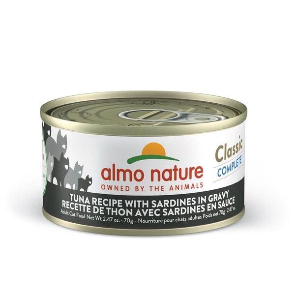 Nourriture humide pour chat Classic Complete - thon avec sardines en sauce - Animatout