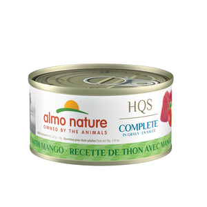 Nourriture humide pour chat HQS Complete - thon et mangue en sauce 70 g - Animatout
