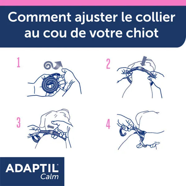 Adaptil collier calmant pour chien junior