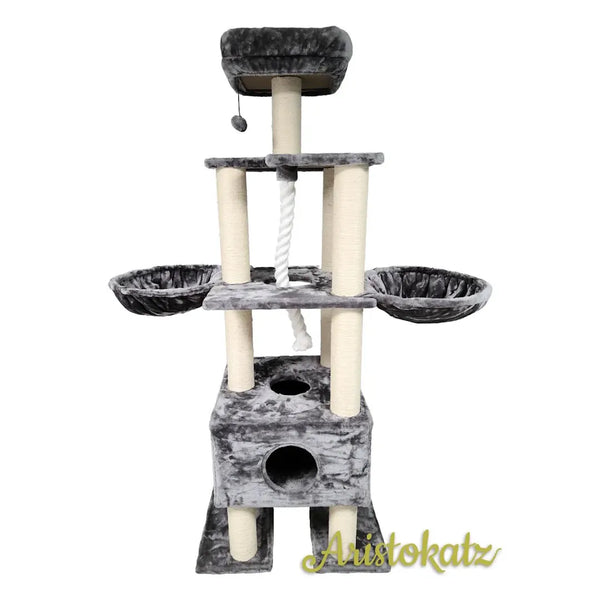 ARBRE CHAT JUMBO GRIS
