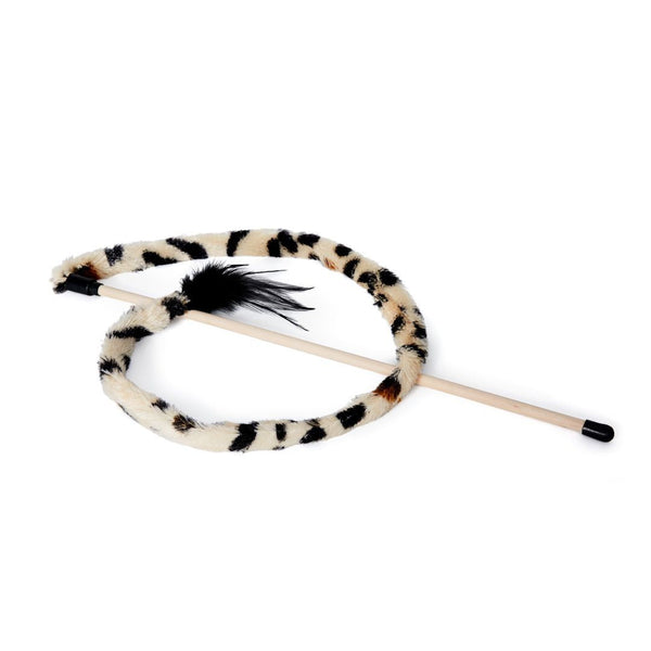 Jouet pour chat - Agace-chat serpentin, motif léopard