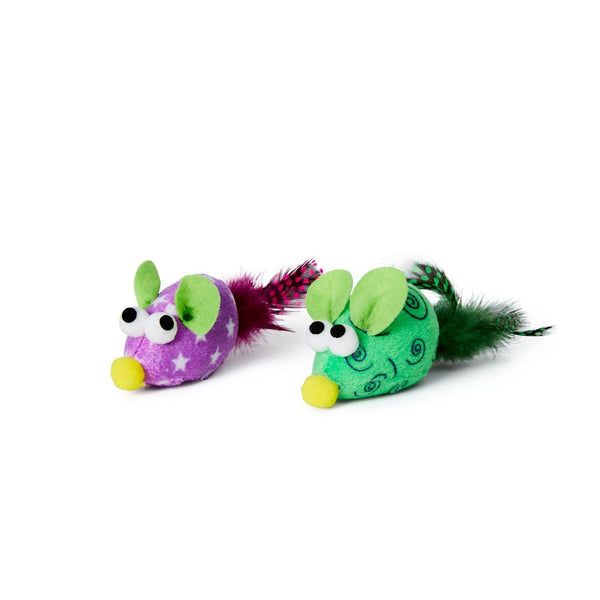 Jouets pour chat - souris, couleurs variées
