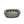 Lit rond à rebords élevés pour chien, deluxe - gris