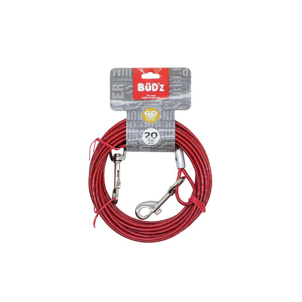 Câble d'attache pour chiens jusqu'à 60 lb