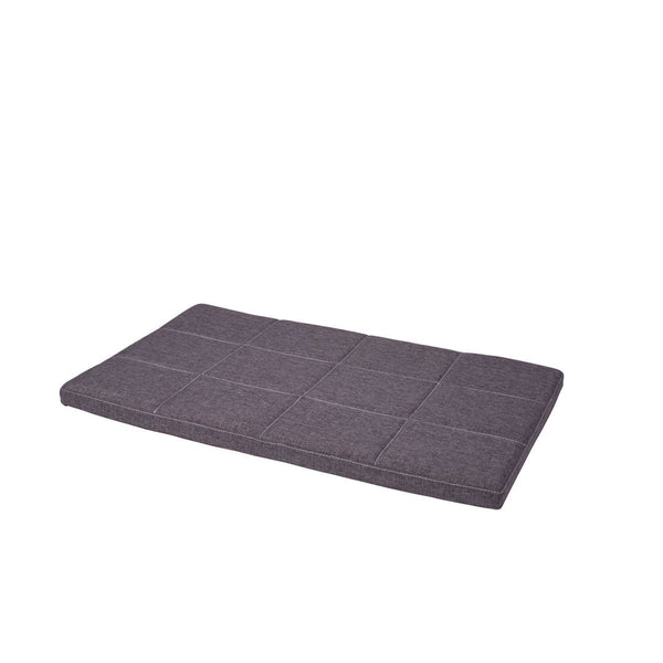 Lit plat pour chien Comfort, idéal pour les cages - gris