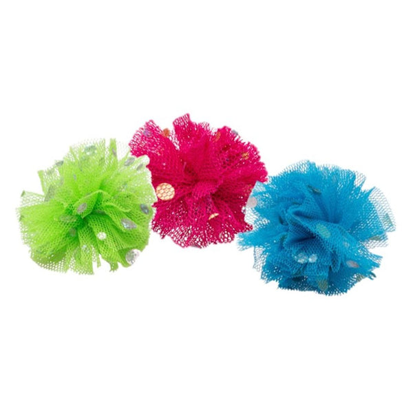 Jouets pour chat - balles colorées en filet