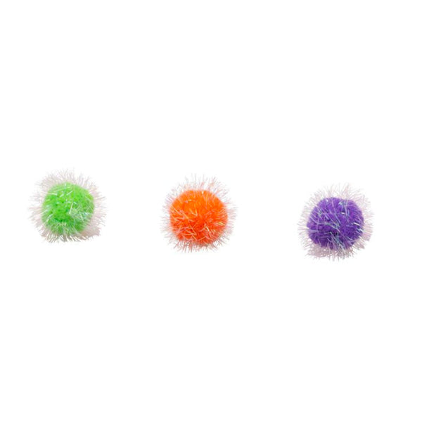 Jouets pour chat - balles pompons colorées