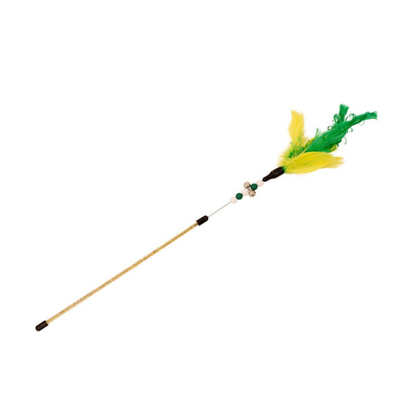 Jouets pour chat, plumeaux - perruche